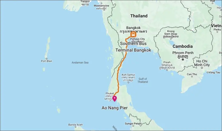 Tren de Krabi a Bangkok: Una experiencia única en Tailandia - Cómo ir de Ao Nang a Bangkok tren de krabi a bangkok - Cómo ir de Ao Nang a Bangkok
