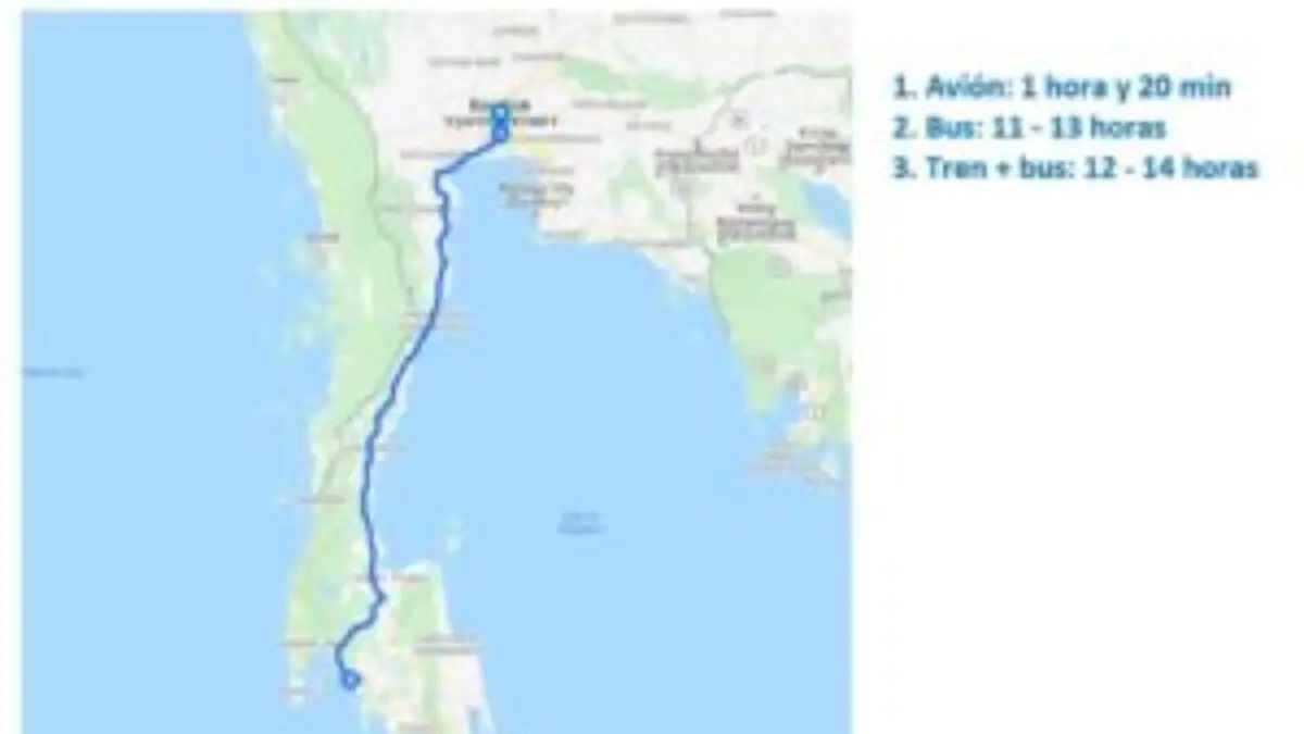 Tren de Krabi a Bangkok: Una experiencia única en Tailandia - Cómo ir de Bangkok al Sur tren de krabi a bangkok - Cómo ir de Bangkok al Sur