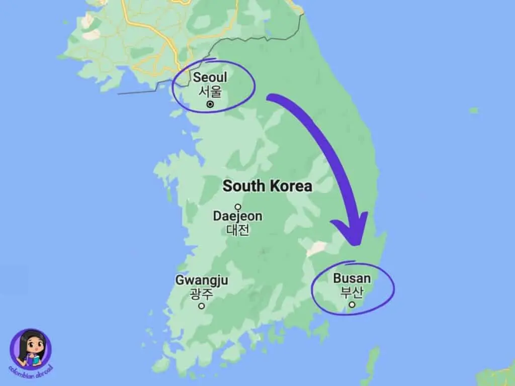 Cómo ir de Seúl a Busan en tren - Cómo ir de Corea a Busan de seúl a busan en tren - Cómo ir de Corea a Busan