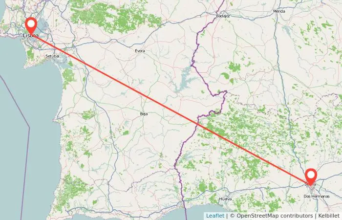 distancia de sevilla a lisboa en tren - Cómo ir desde Sevilla hasta Portugal