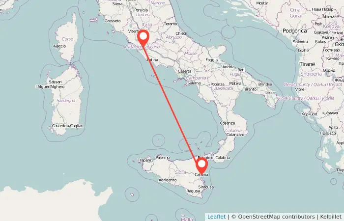 tren desde roma a catania - Cómo llegar a Catania desde Roma