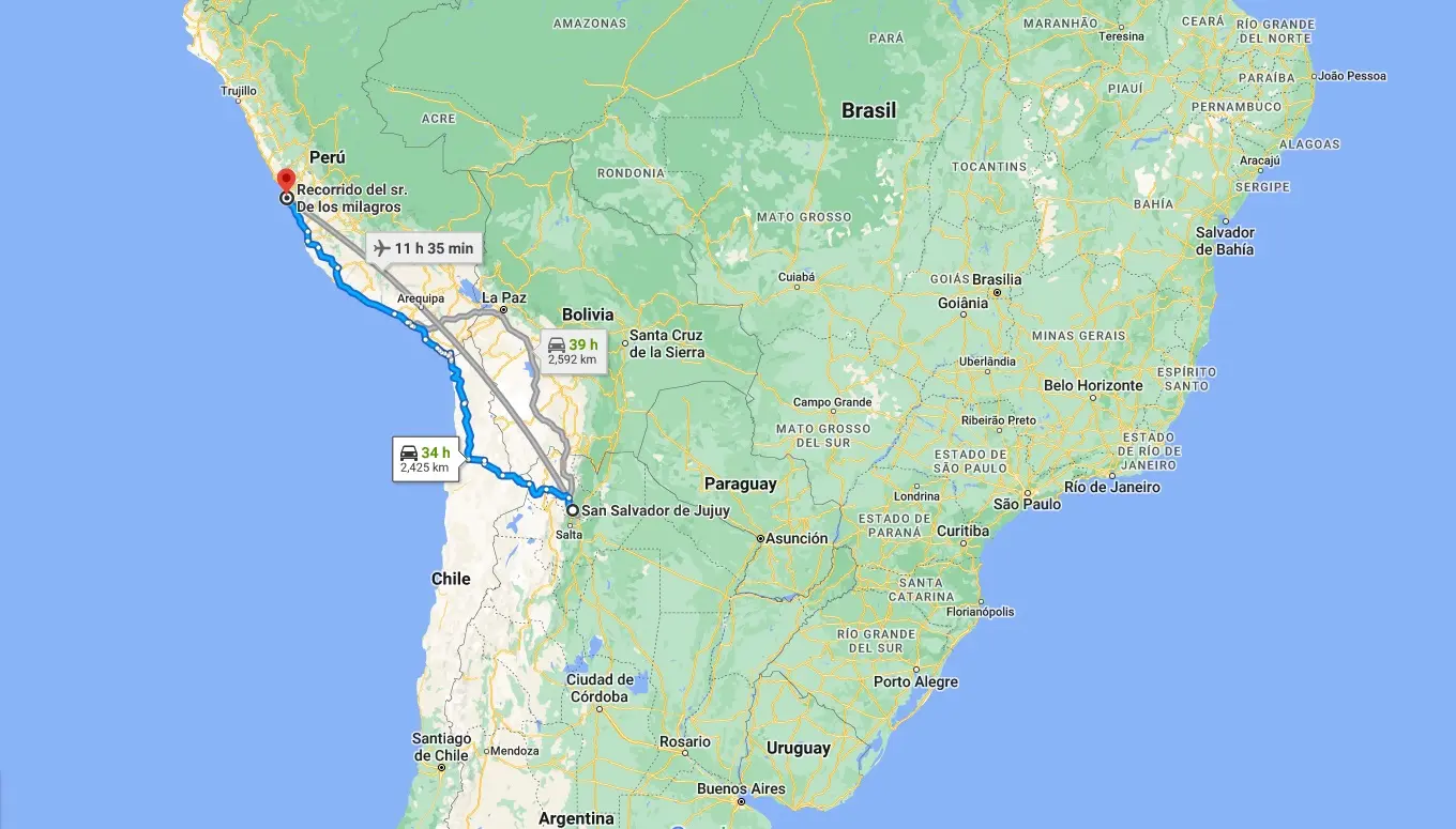 tren de jujuy a peru - Cómo llegar a Jujuy desde Perú