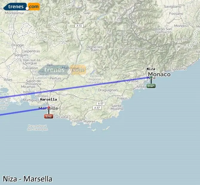 Tren desde Niza a Marsella: La mejor forma de viajar - Cómo moverse de Marsella a Niza tren desde niza a marsella - Cómo moverse de Marsella a Niza