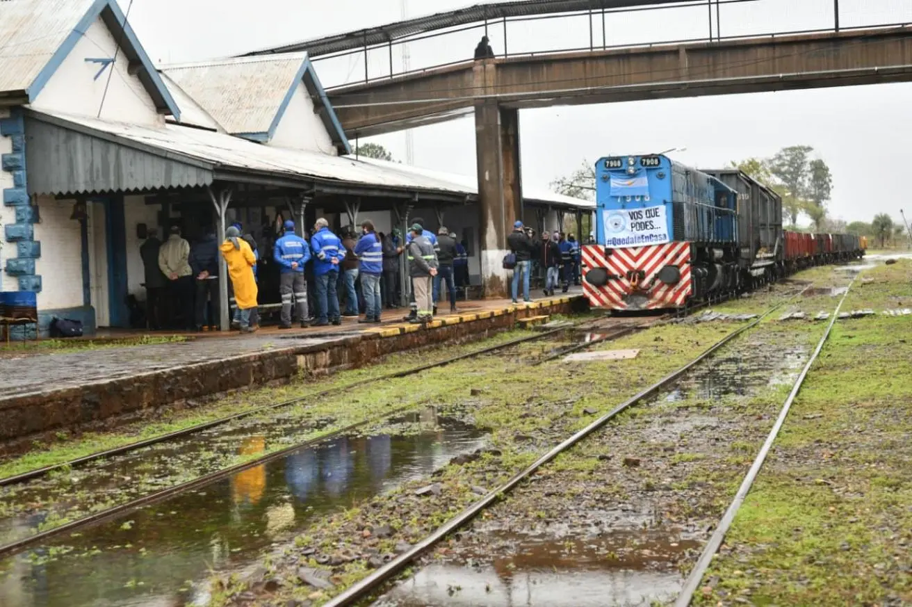 estacion de ferrocarril garupa - Cómo nace el municipio de Garupá