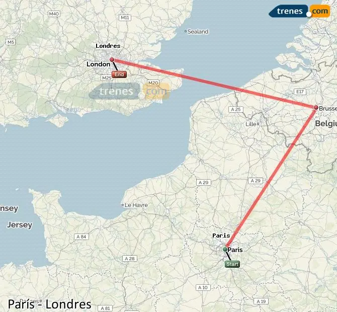 tren de paris a londres - Cómo se cruza de París a Londres