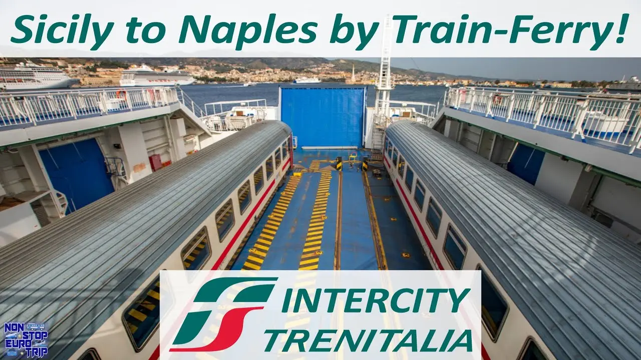 tren ferry sicilia - Cómo se cruza el estrecho de Mesina