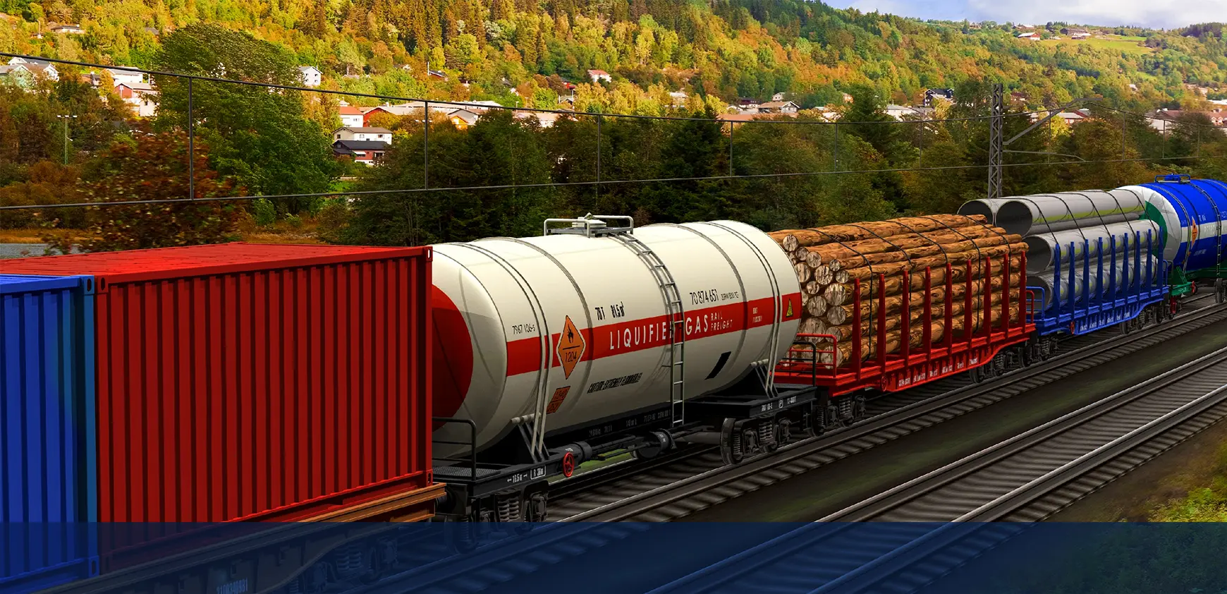 transporte por ferrocarril - Cómo se llama el transporte de los trenes
