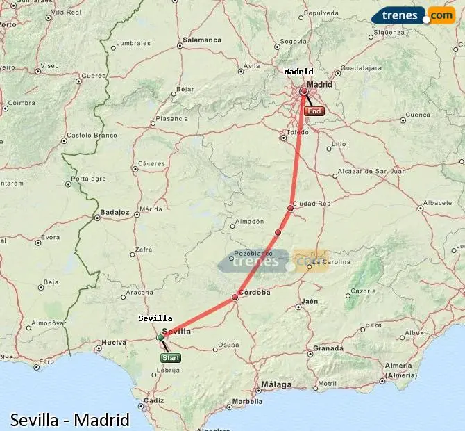 tren de sevilla a madrid - Cómo se llama el tren barato Sevilla Madrid