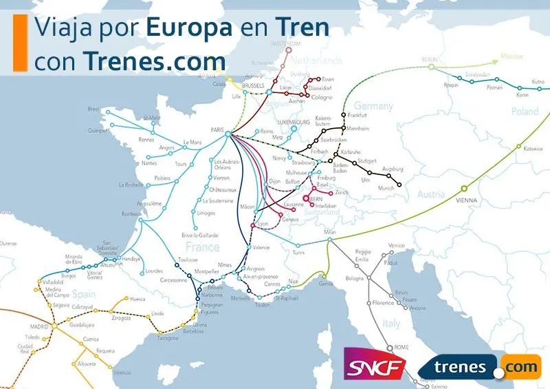 ferrocarriles de españa a francia - Cómo se llama el tren que va de España a Francia