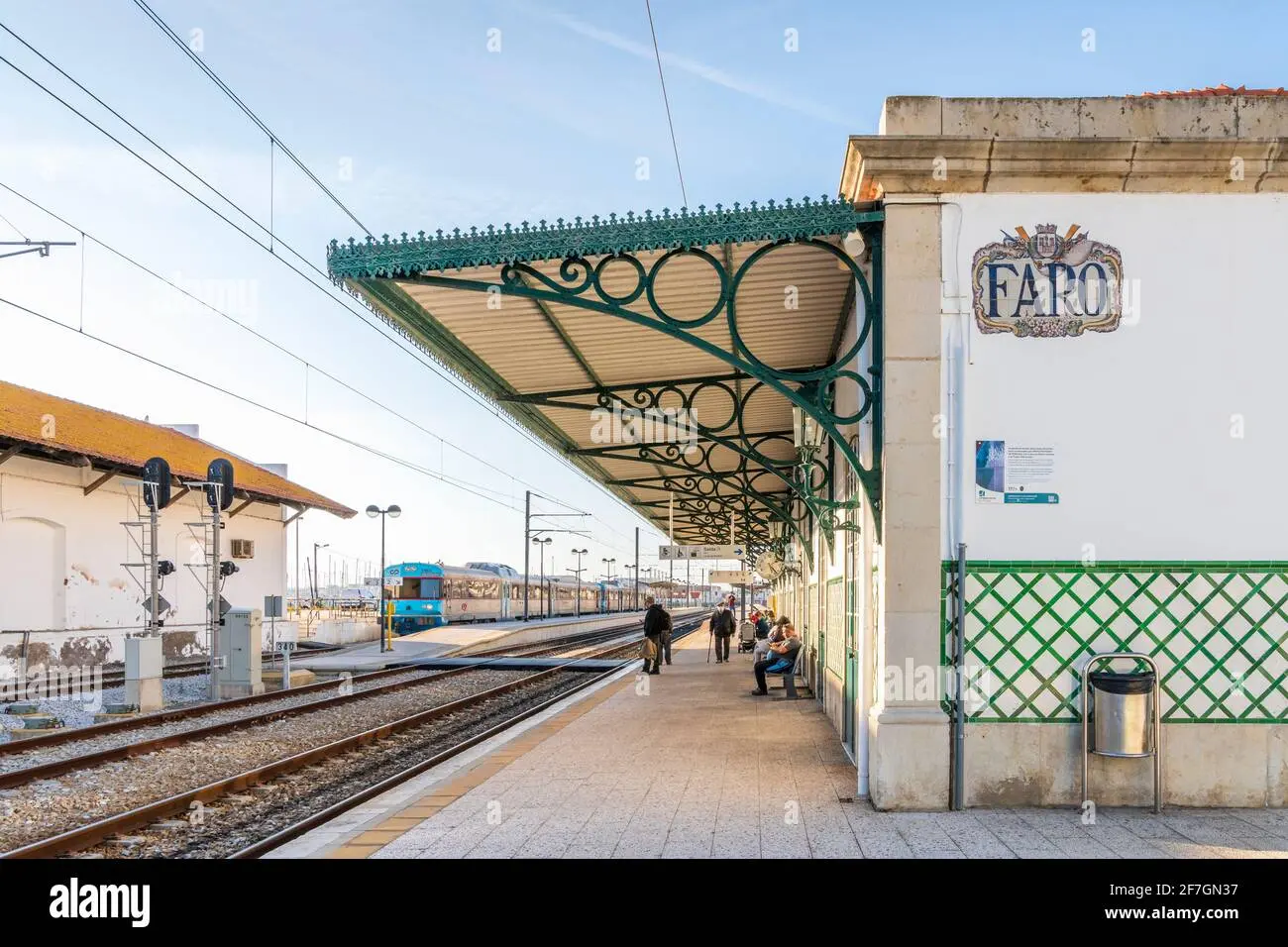estacion de ferrocarril faro - Cómo se llama la estación de tren de Faro