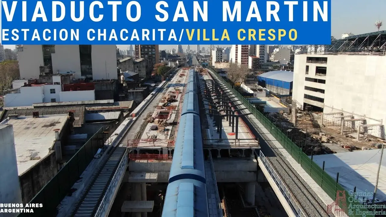 estacion chacarita ferrocarril san martin - Cómo se llama la nueva estación de Chacarita