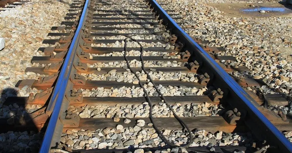 aguja empotrada uniones ferrocarriles - Cómo se llaman los tornillos de las vías del tren