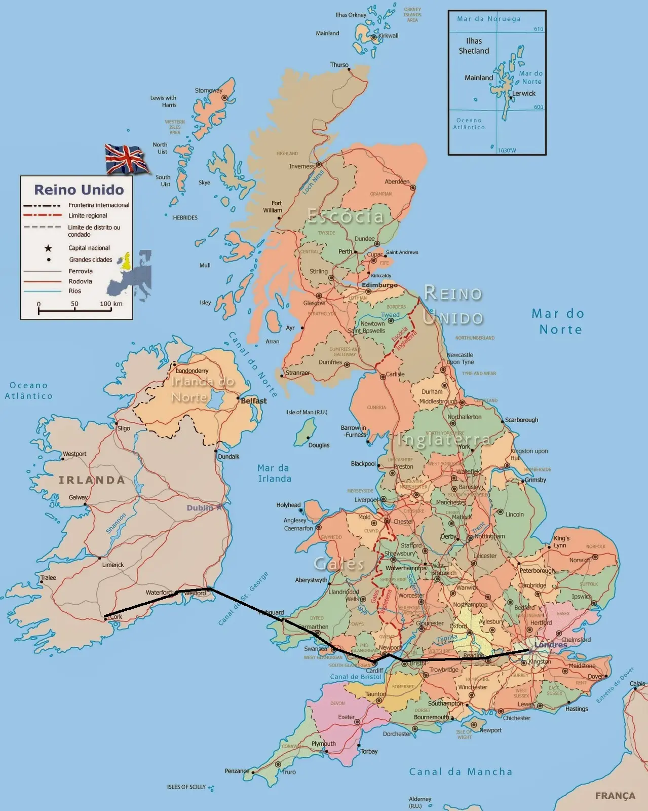 tren de londres a irlanda - Cómo se llega de Irlanda a Inglaterra
