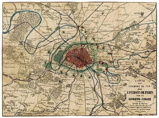 mapa ferrocarril paris - Cómo se paga el subte en París