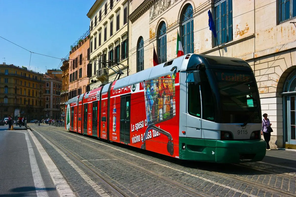 ferrocarril central red de tranvias estacion roma - Cómo se paga el tranvia en Roma