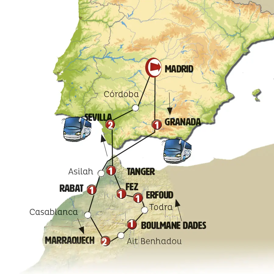 Madrid a Marruecos en tren: una experiencia única - Cómo se pasa de España a Marruecos madrid a marruecos en tren - Cómo se pasa de España a Marruecos