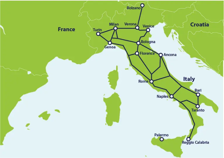 alemania a italia en tren - Cómo se puede viajar de Alemania a Italia