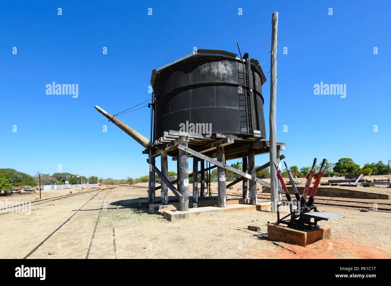 tanques agua ferroviario - Cómo son los tanques de agua