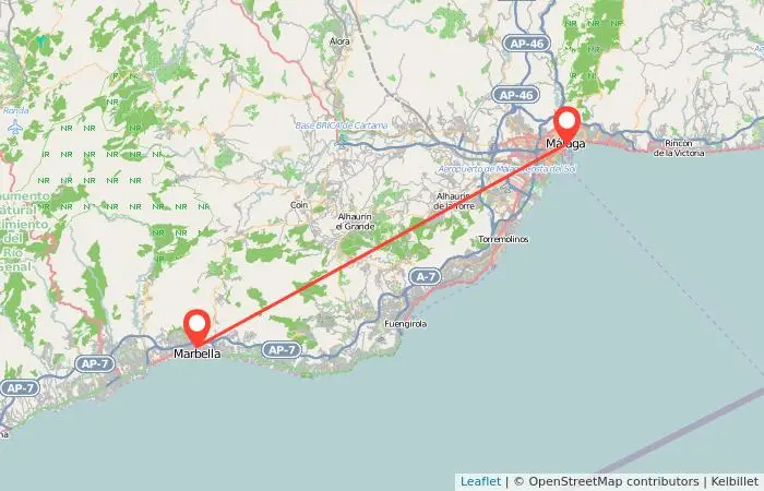 como ir de malaga a marbella en tren - Cómo trasladarse de Málaga a Marbella