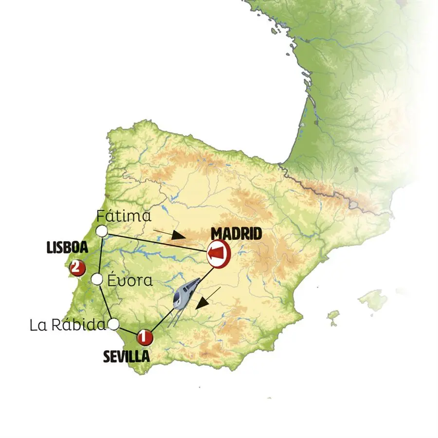 distancia entre lisboa y sevilla en tren - Cómo trasladarse de Sevilla a Lisboa