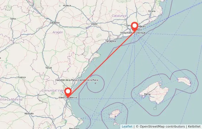 tren de valencia a barcelona - Cómo trasladarse de Valencia a Barcelona