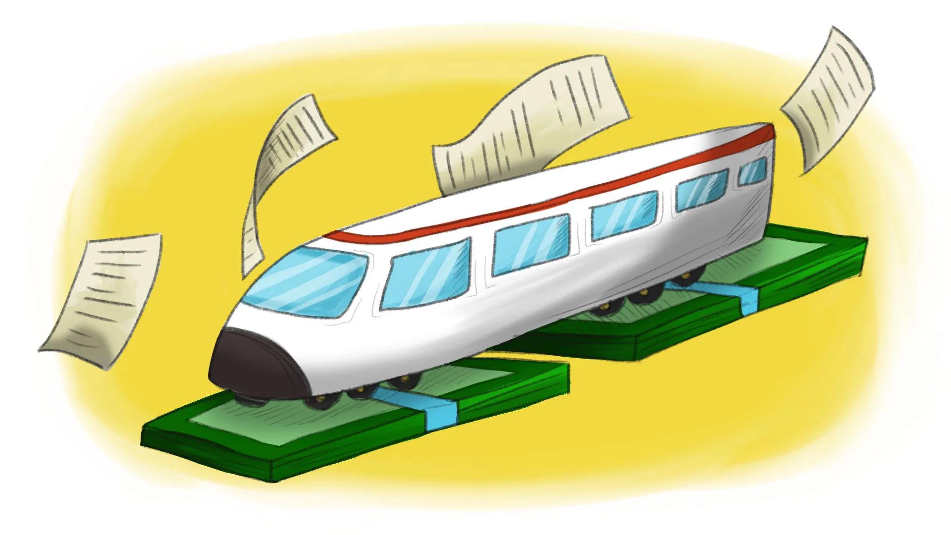 tren maya dibujo - Cuál es el modelo del Tren Maya