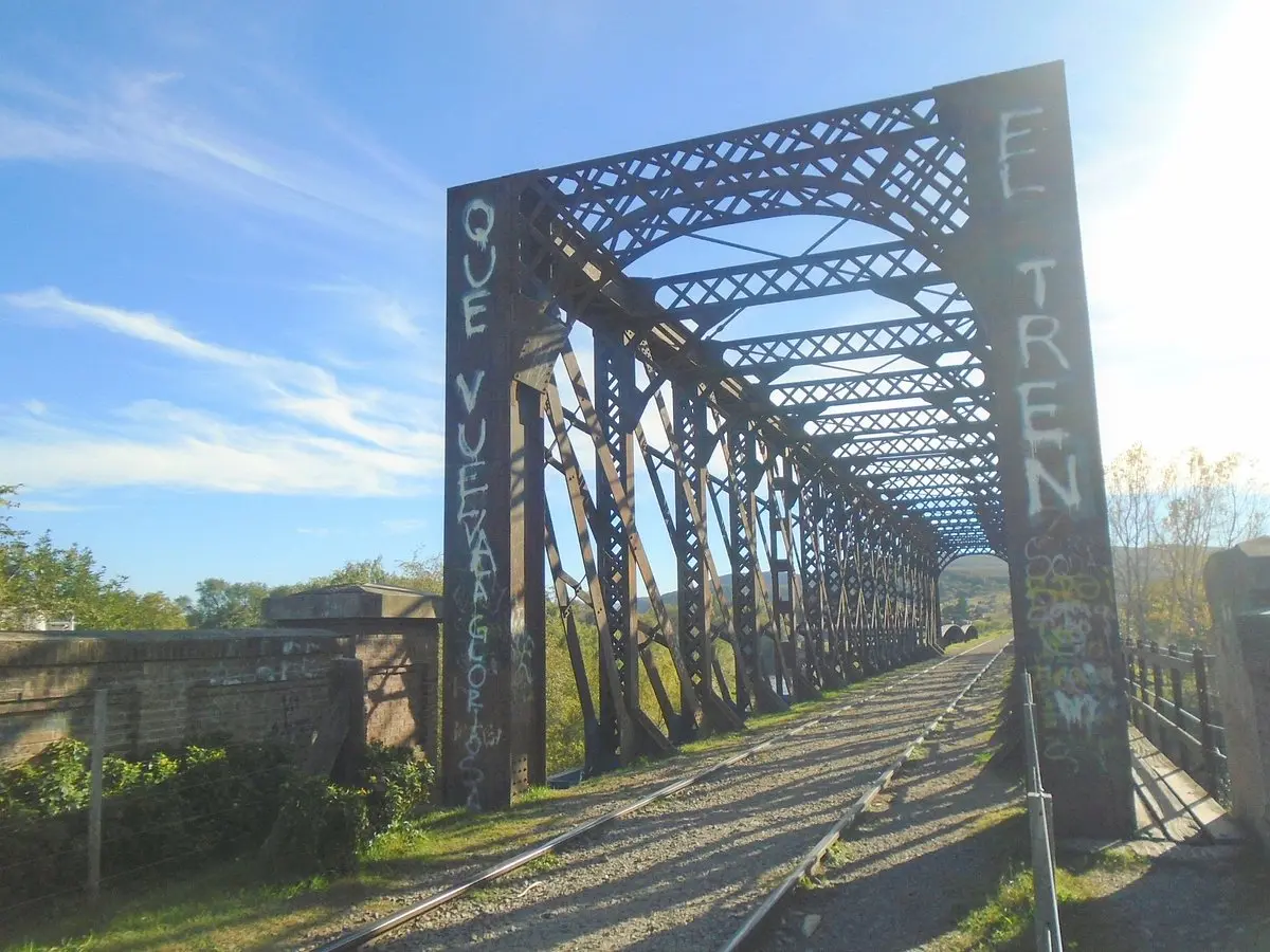 puente ferroviario sierra de la ventana - Cuál es el puente negro