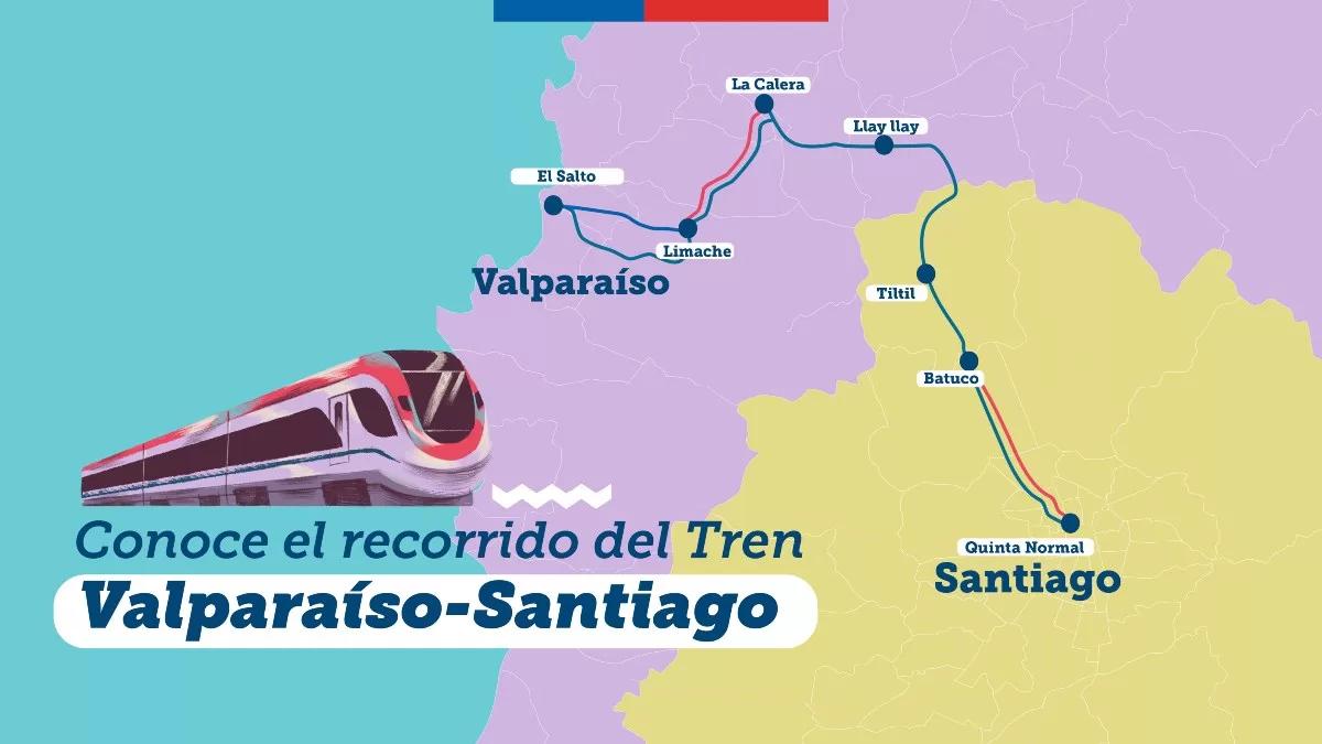 Tren de Santiago de Chile a Valparaíso: un viaje único por paisajes impresionantes - Cuándo comienza a funcionar el tren rápido a Chillan tren de santiago de chile a valparaiso - Cuándo comienza a funcionar el tren rápido a Chillan