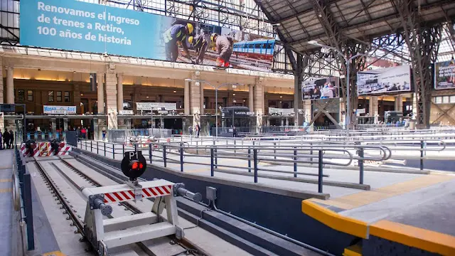 ferrocarril mitre obras - Cuándo llega la línea Mitre a Retiro