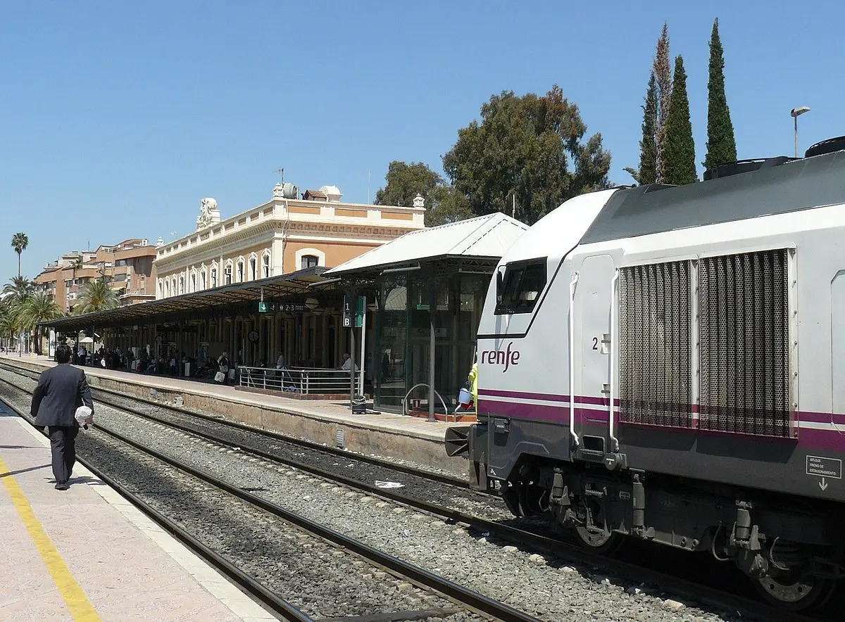 murcia españa ferrocarril - Cuando llegó el ferrocarril a Murcia
