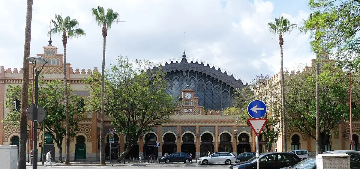 estacion de ferrocarril andalucia - Cuando llegó el ferrocarril a Sevilla