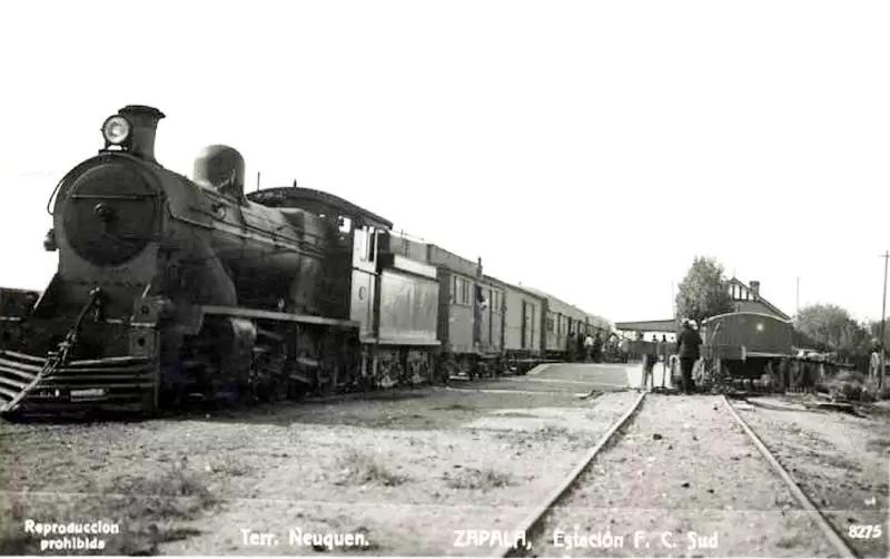 cuando llego el ferrocarril a neuquen - Cuando llegó el tren a Neuquén