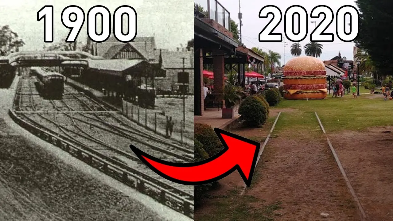 estación antigua de ferrocarril tigre - Cuando llegó el tren a Tigre