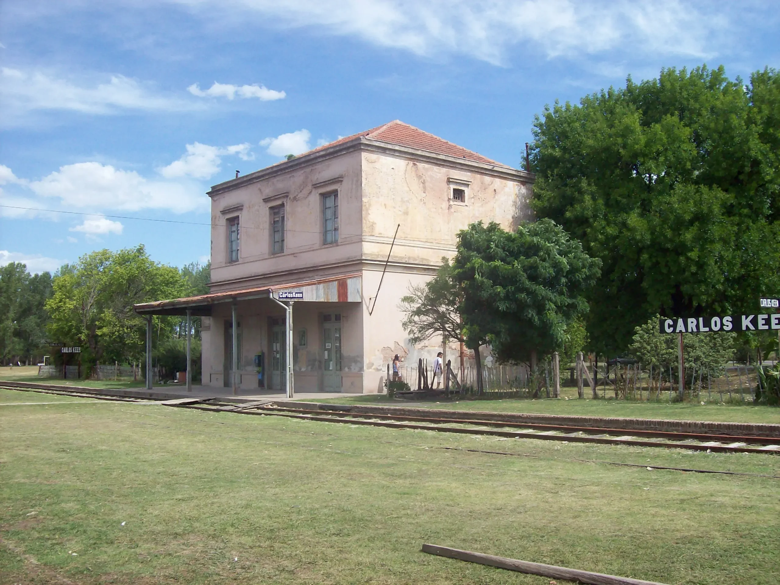 Estación de Ferrocarril Carlos Keen - Cuándo se fundó Carlos Keen estacion de ferrocarril carlos keen - Cuándo se fundó Carlos Keen