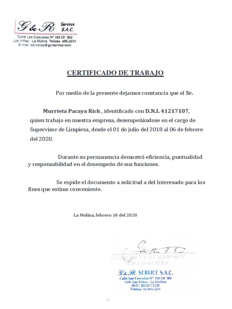 certificado de servicio para ente liquidado ferrocarril roca - Cuándo se pide una certificación de servicios