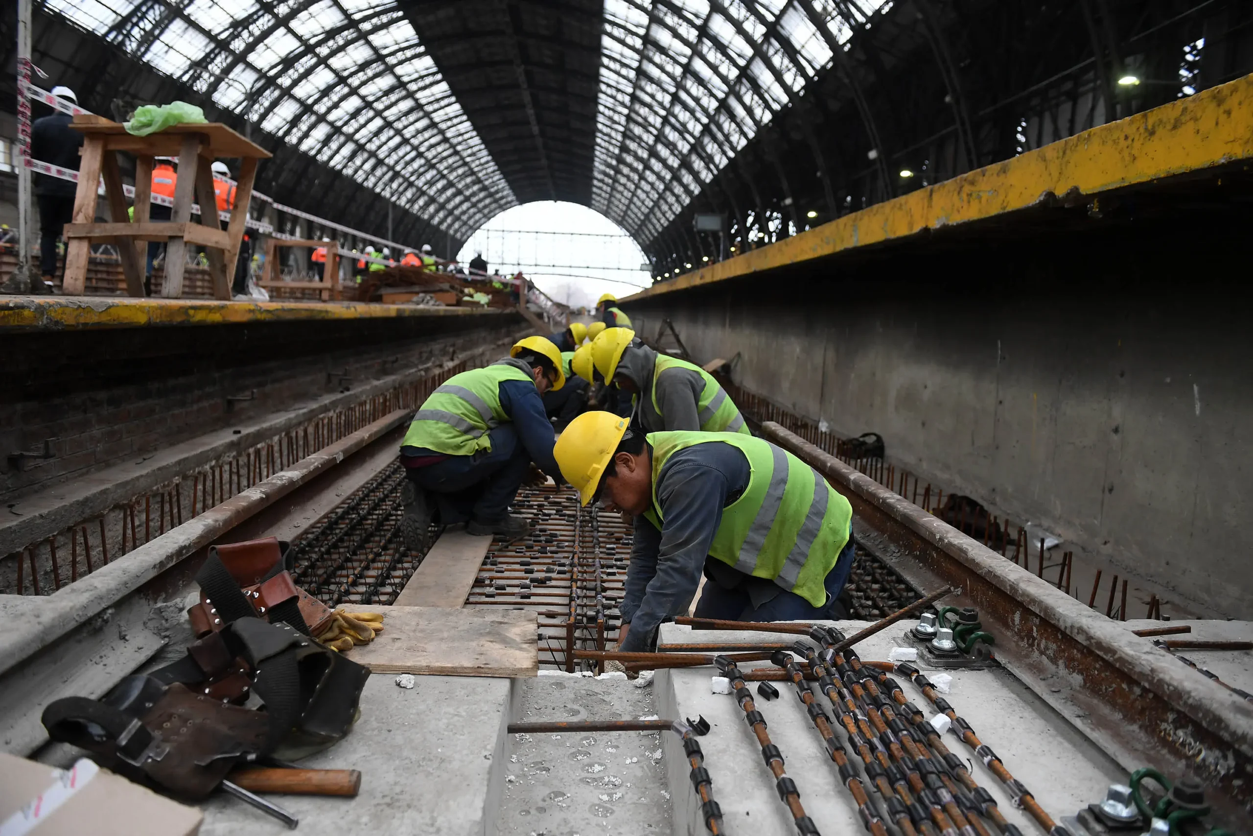 cuando terminan las obras del tren mitre - Cuándo terminan las obras en el tren Mitre