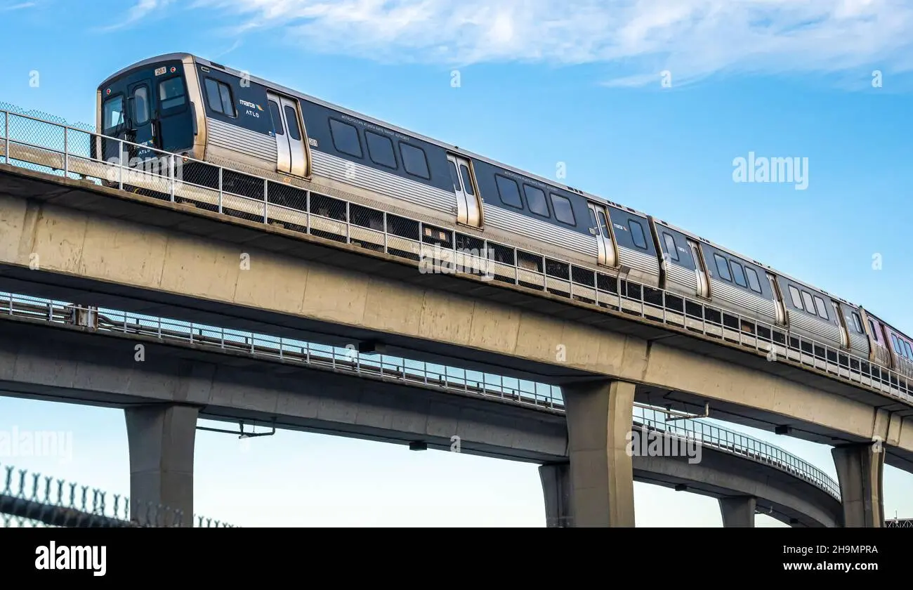 Aeropuerto de Atlanta tren: cómo llegar al centro de la ciudad - Cuántas terminales hay en el aeropuerto de Atlanta aeropuerto de atlanta tren - Cuántas terminales hay en el aeropuerto de Atlanta