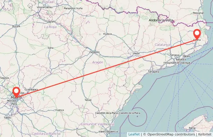 tren de madrid a gerona - Cuánto cuesta el AVE de Madrid a Girona