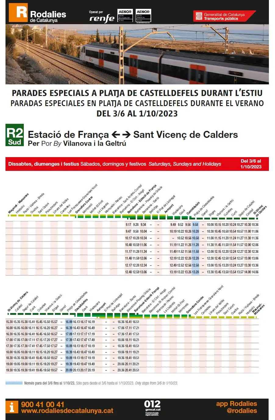 tren de barcelona a castelldefels - Cuánto cuesta el billete de Barcelona a Castelldefels