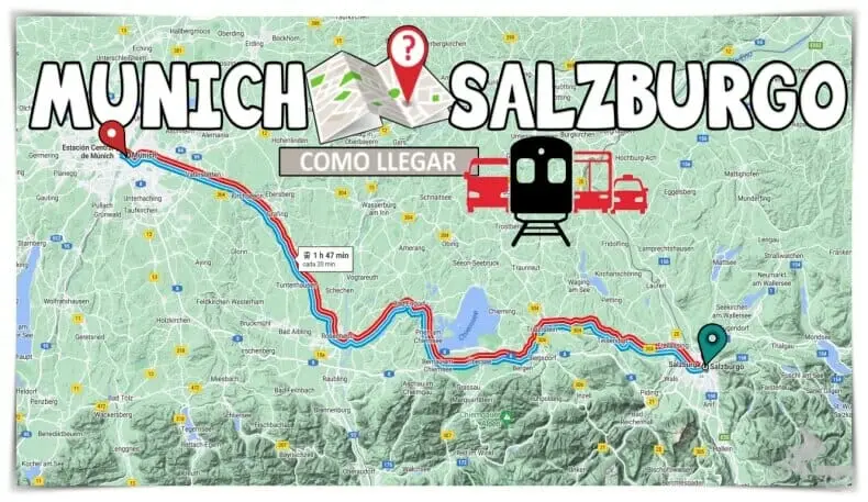 distancia de munich a salzburgo en tren - Cuánto cuesta ir de Múnich a Nuremberg