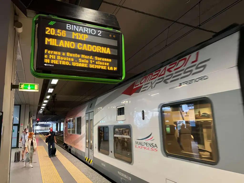 aeropuerto de milan a estacion de tren - Cuánto cuesta un taxi desde el aeropuerto de Milán al centro