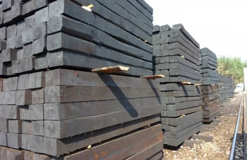 durmientes de ferrocarril en venta - Cuánto duran los durmientes de madera