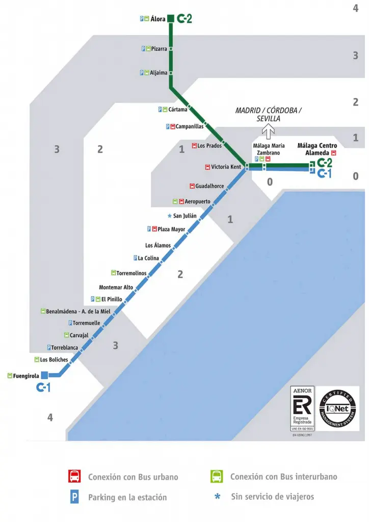 tren aeropuerto de malaga al centro - Cuánto se tarda de Málaga Centro al aeropuerto