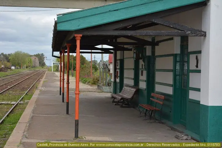 estacion de tren castelli - Cuánto tarda el tren de Castelli a Mar del Plata