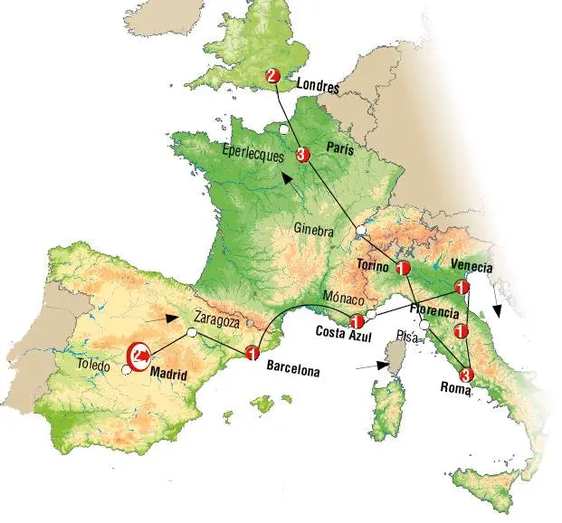 Desde Barcelona a Italia en tren: Una experiencia única - Cuánto tardas de Barcelona a Italia desde barcelona a italia en tren - Cuánto tardas de Barcelona a Italia