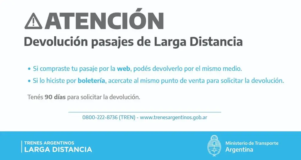 devolcion de pasajes ferrocarril - Cuánto te devuelven de un pasaje de colectivo