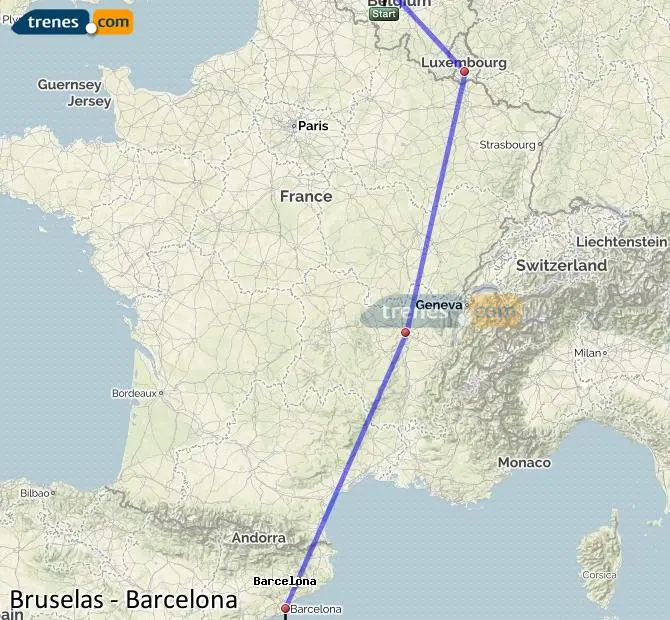 Tren de Bruselas a Barcelona: Una experiencia única en Europa - Cuánto tiempo es de Bruselas a Barcelona tren de bruselas a barcelona - Cuánto tiempo es de Bruselas a Barcelona