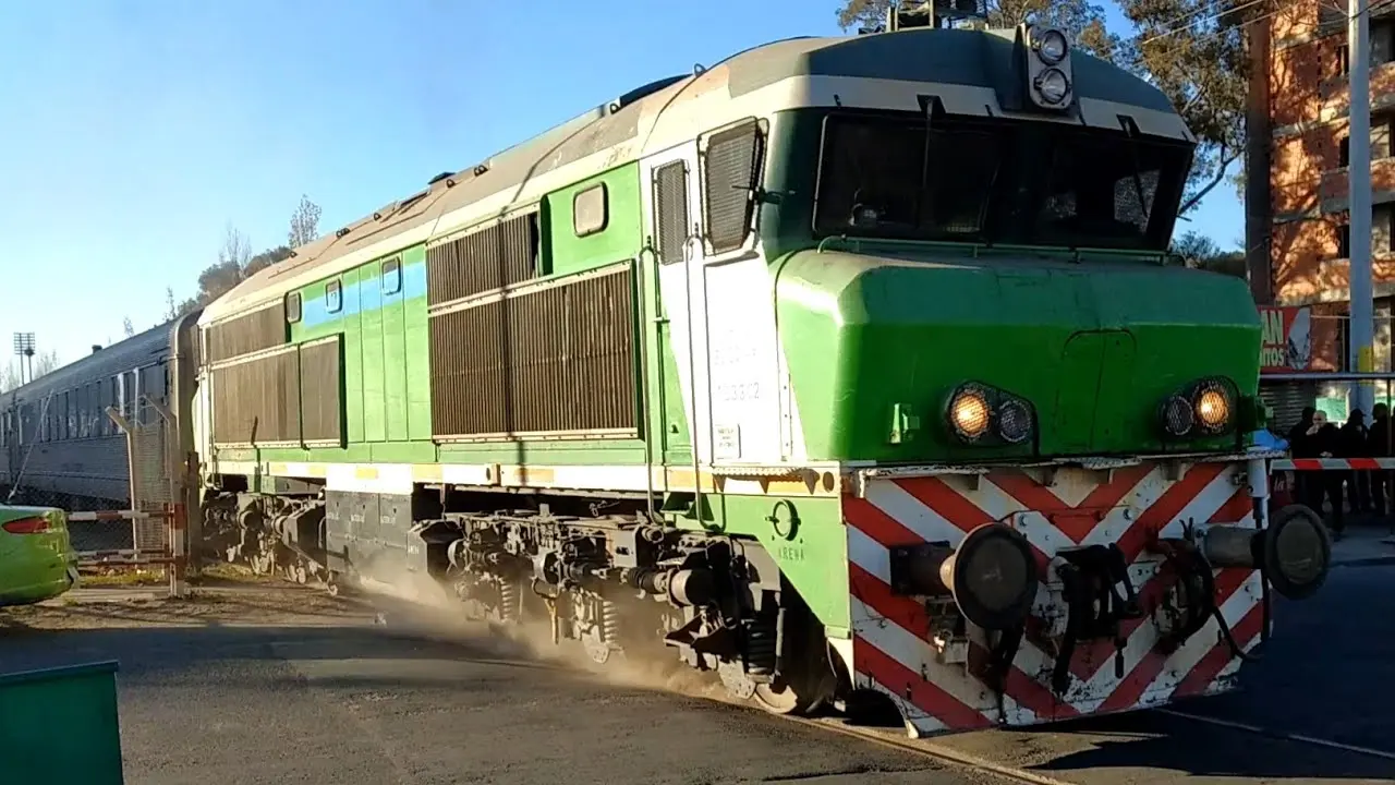 locomotora alsthom ferrocarriles argentinos - Cuántos caballos de fuerza tiene una locomotora diesel