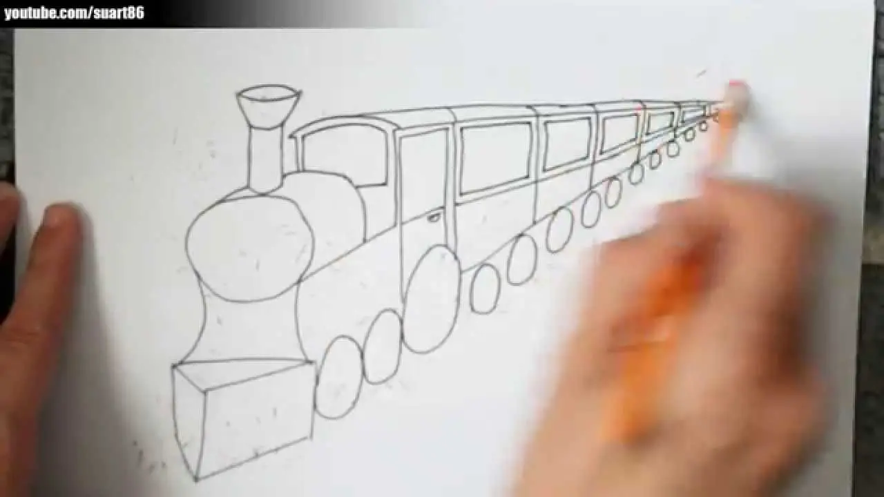 ferrocarril en punto de fuga - Cuántos tipos de perspectivas hay