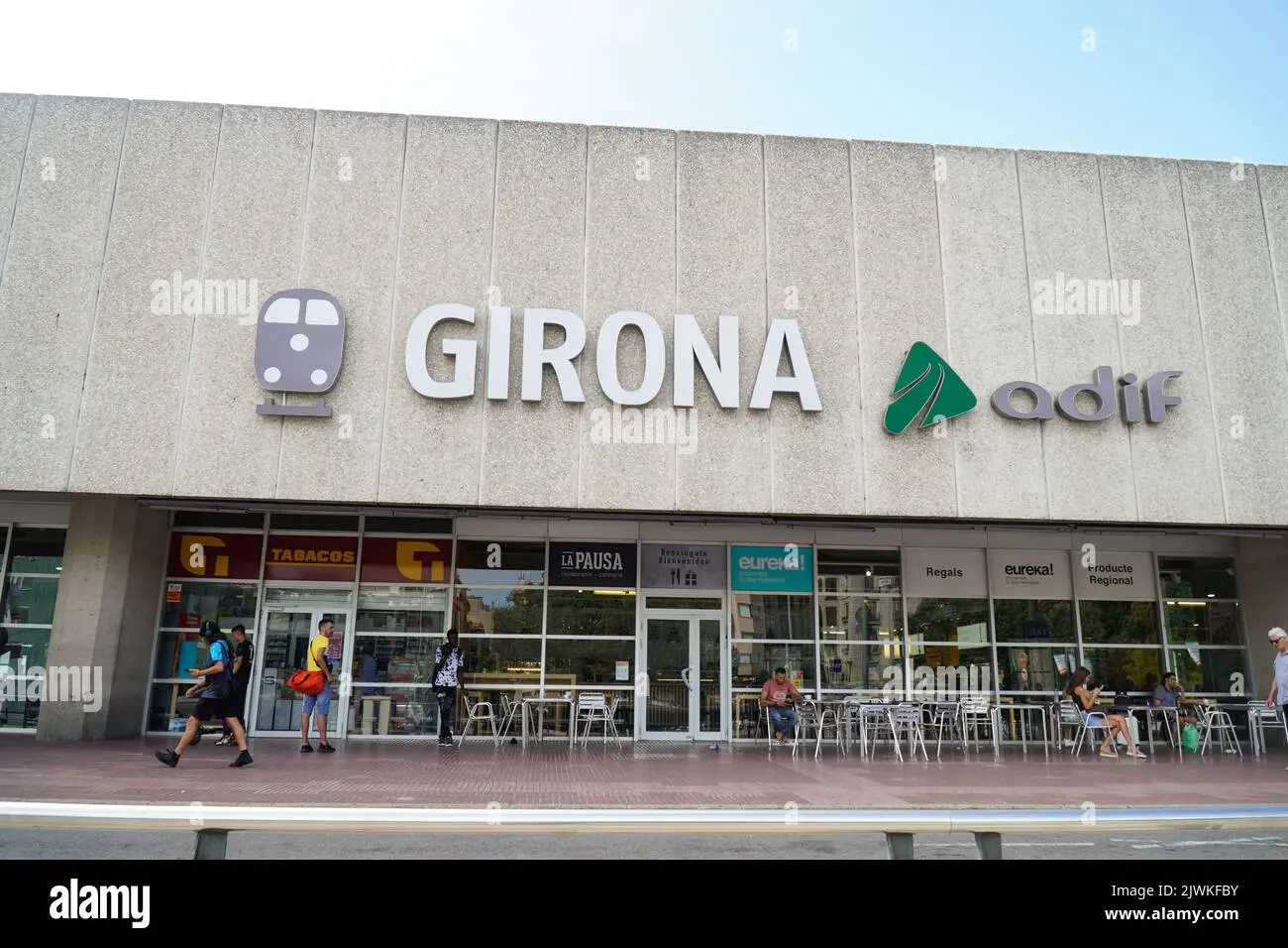 estacion de tren girona - Dónde deja el AVE en Girona